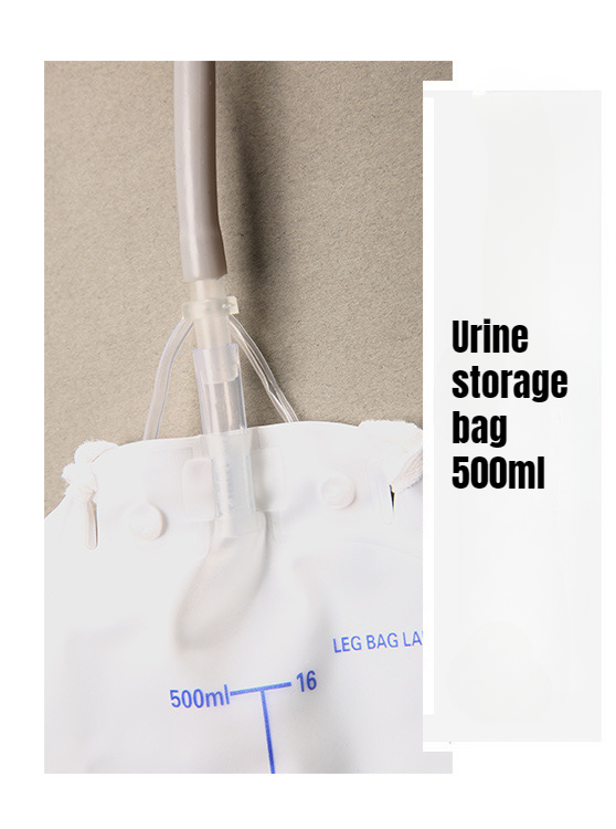 Urine Bag Shorts Male Reusable Walkable Silicone Funnel Pee Collector Catheter Urinary Incontinence Bedridden Elderly Supplies