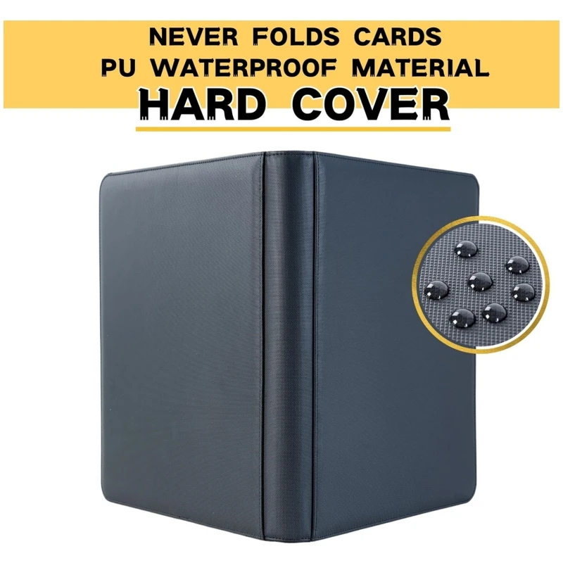16 Pocket Card Binder - Premium Trading Card Binder Holds 1024 Cards, Ultimate protection for TCG & sports cards. Collector's d