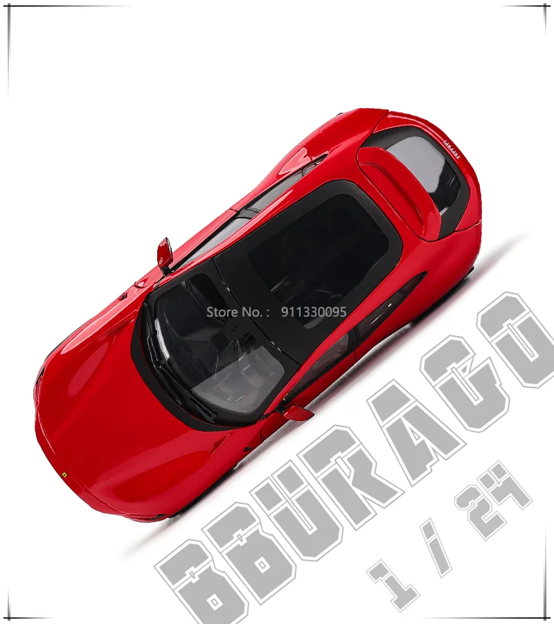 Bburago 1:24 Scale NEW Ferrari Purosangue Alloy Luxury Vehicle Diecast Cars Model Toy Collection Gift