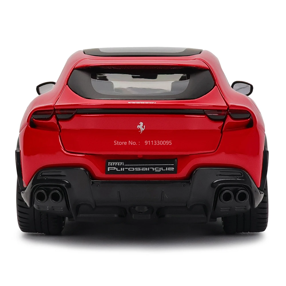 Bburago 1:24 Scale NEW Ferrari Purosangue Alloy Luxury Vehicle Diecast Cars Model Toy Collection Gift