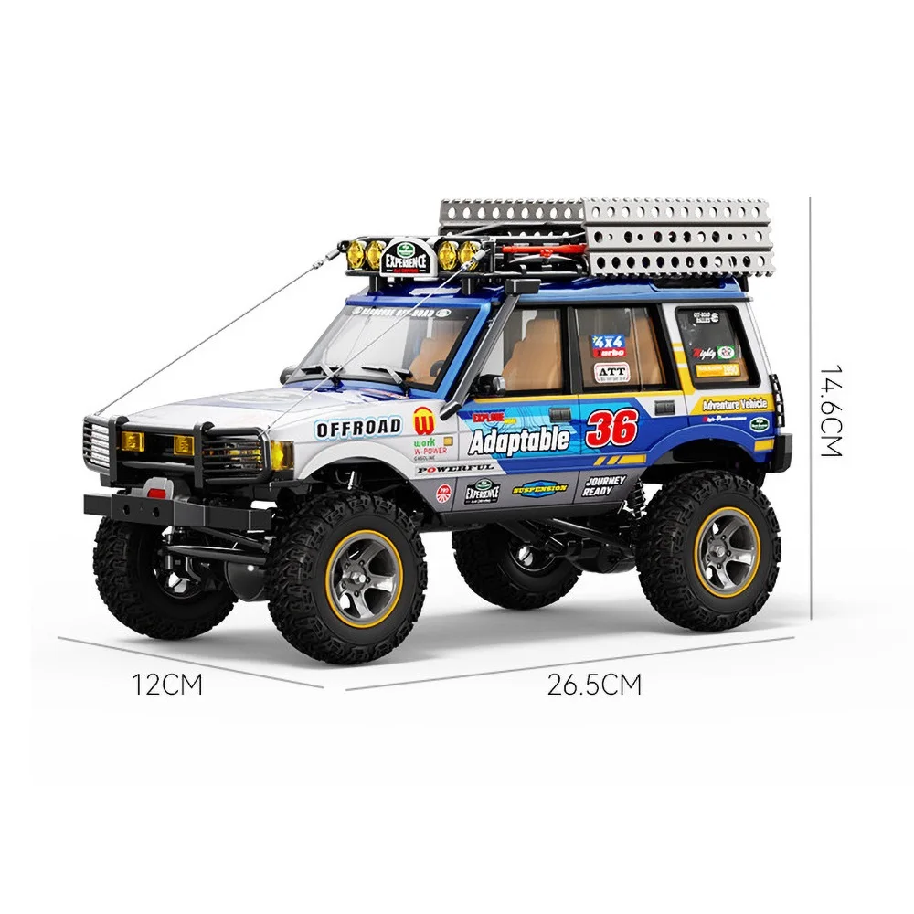 JXC LR1801 1/18 RC Simulation Electric Remote Control Model Car Crawler 2.4GHz RTR Adult Children's Toys