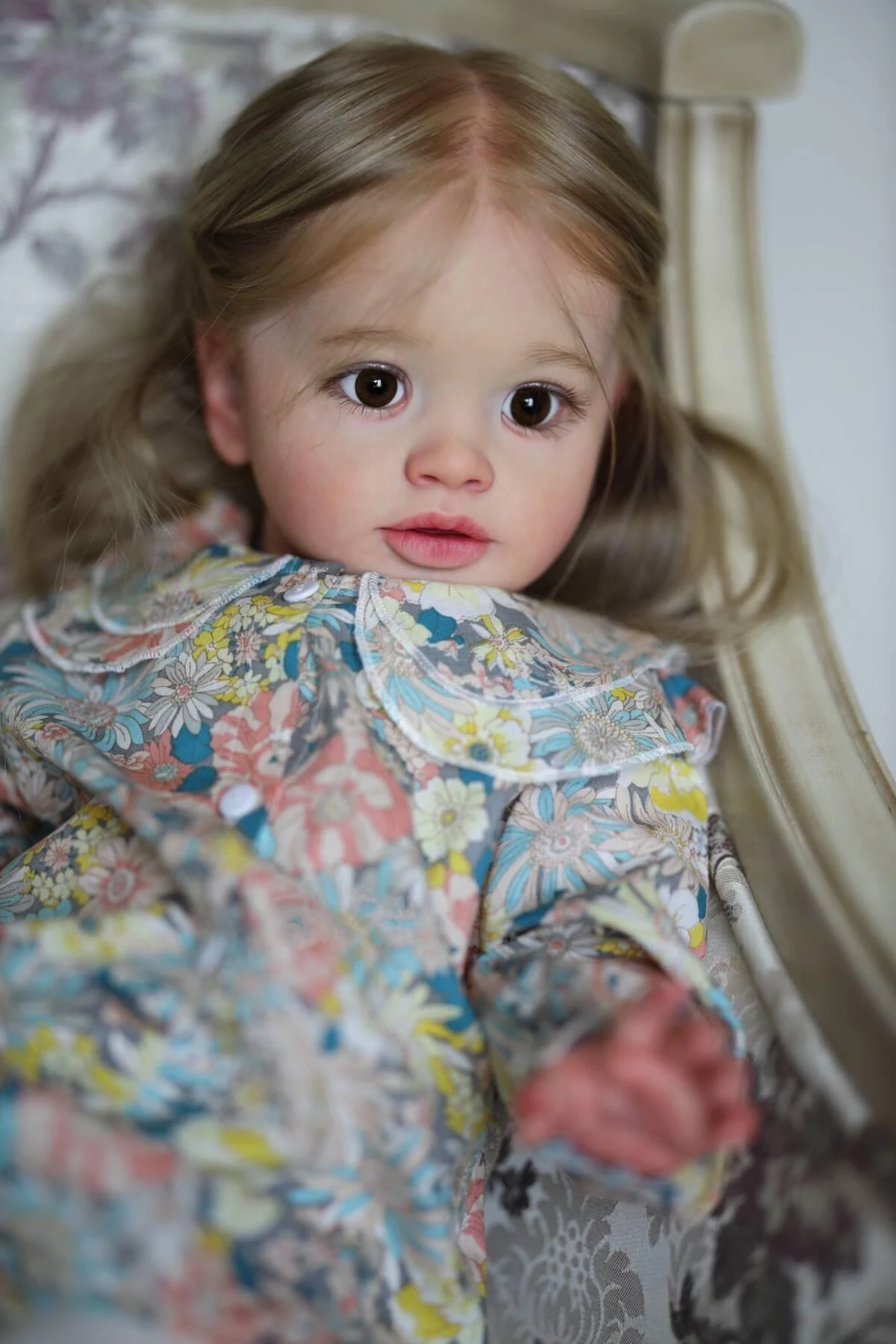 66cm Reborn Pippa Toddler Girl Bebe Dolls Huge Baby Size Popular Lifelike Soft Touch with Handmade 3D Skin Art Doll