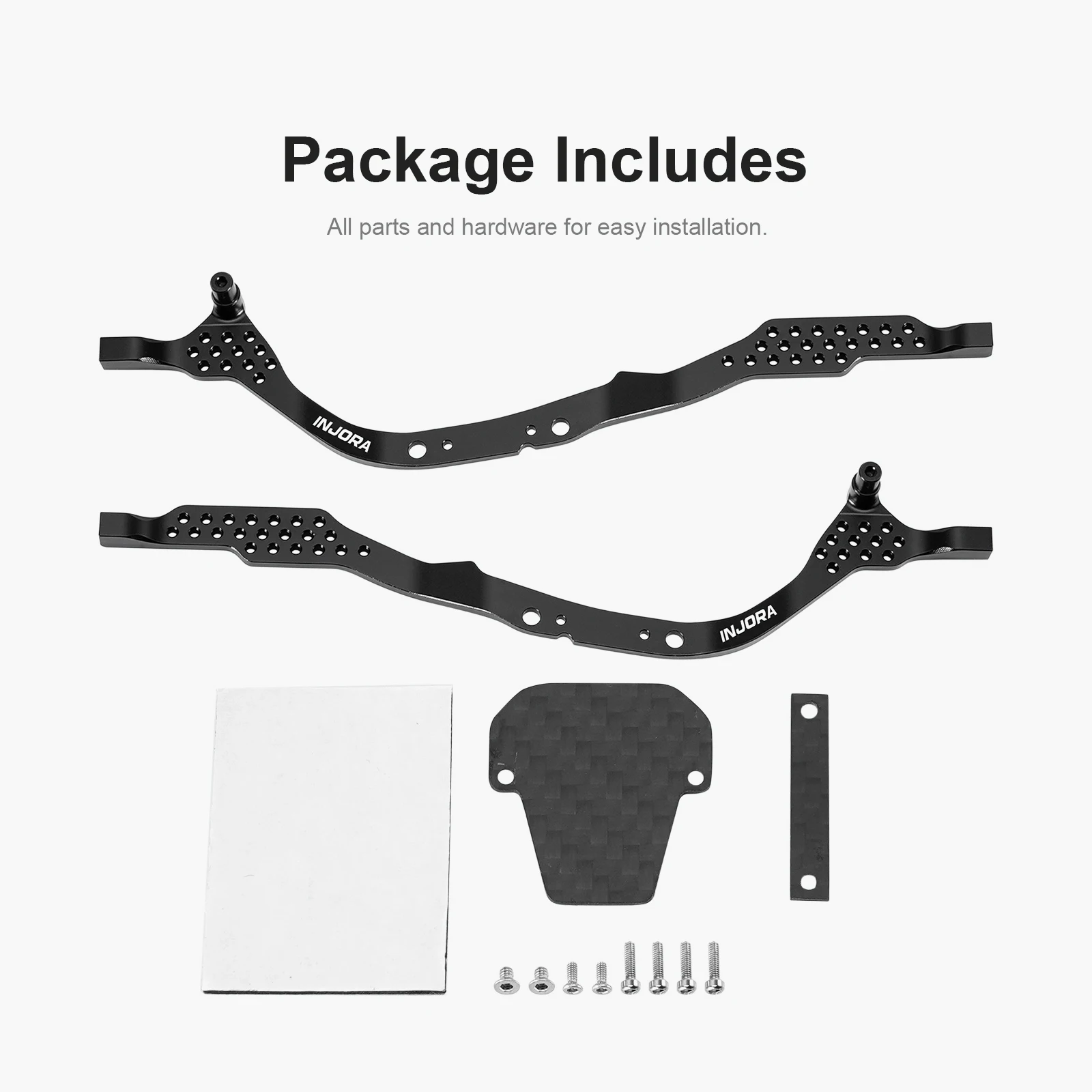 INJORA LCG Aluminum Chassis Kit for 1/30 Axial SCX30