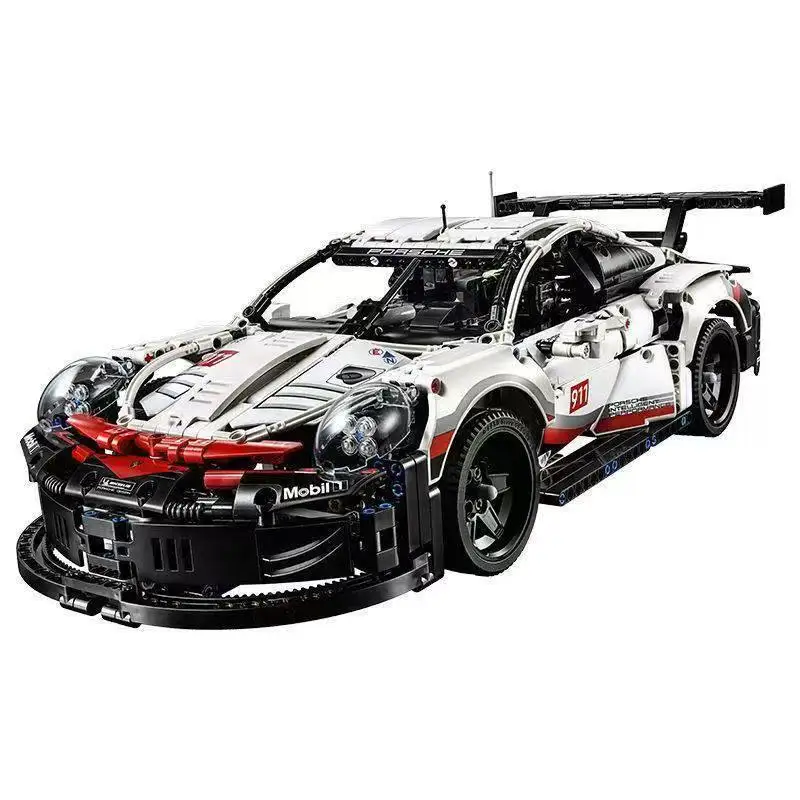 1580PCS Technical Racing Sports Car Building Blocks Set MOC Mechanical Supercar Model Toy Display Hobby Gift for Car Lovers