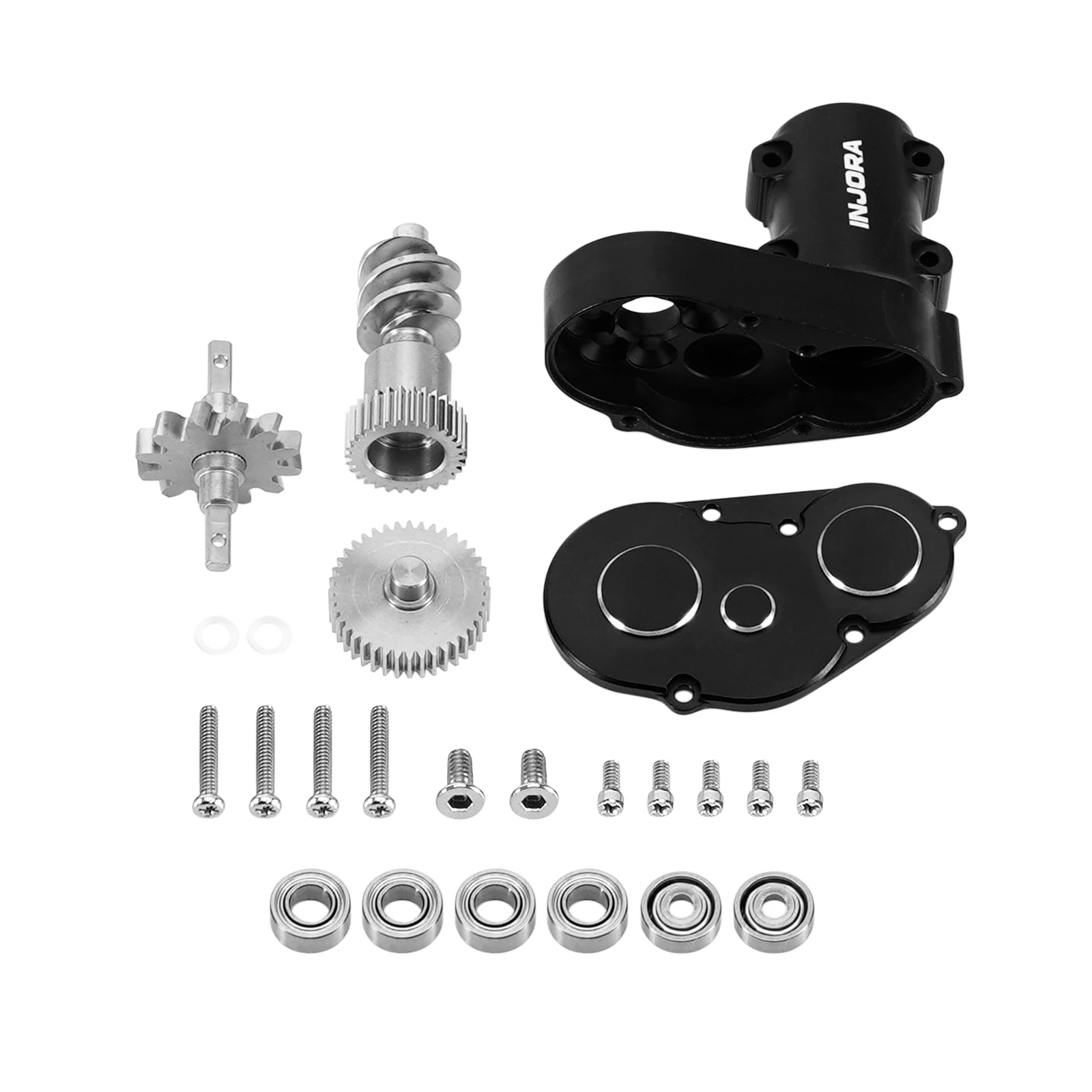 INJORA Aluminum Transmission Kit for 1/30 Axial SCX30 (Assembly Required)