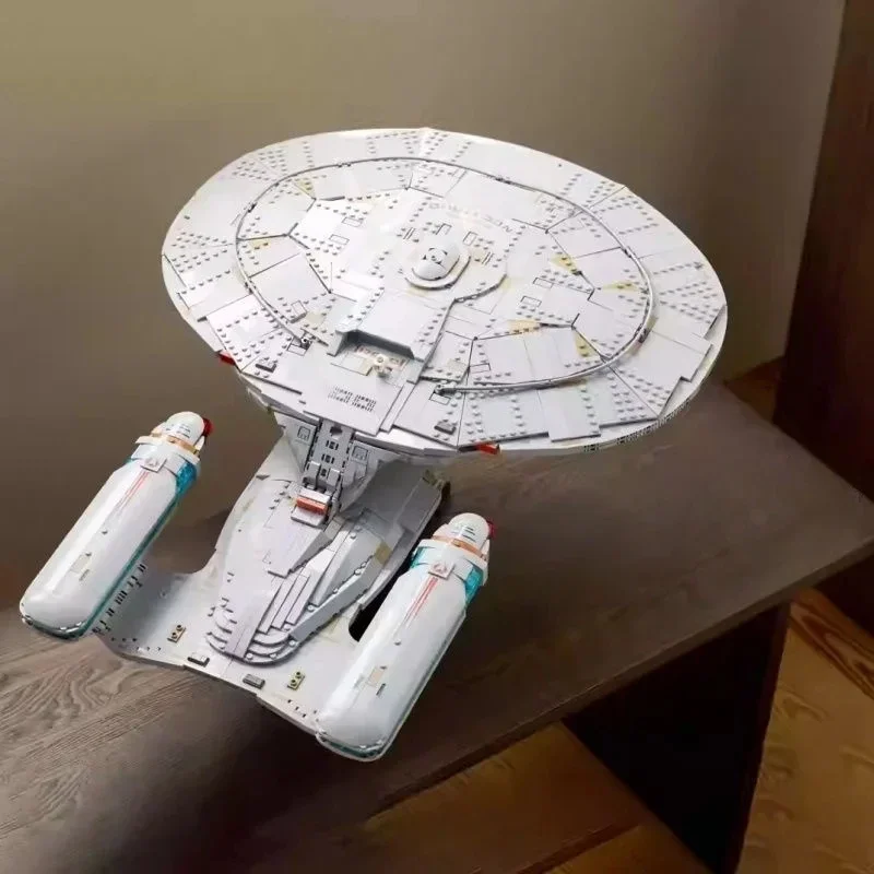 3600Pcs 2026 New 10356 Star Trek Enterprise NCC-1701-D Ship Building Blocks Bricks Model Toys For Birthday Children Gift