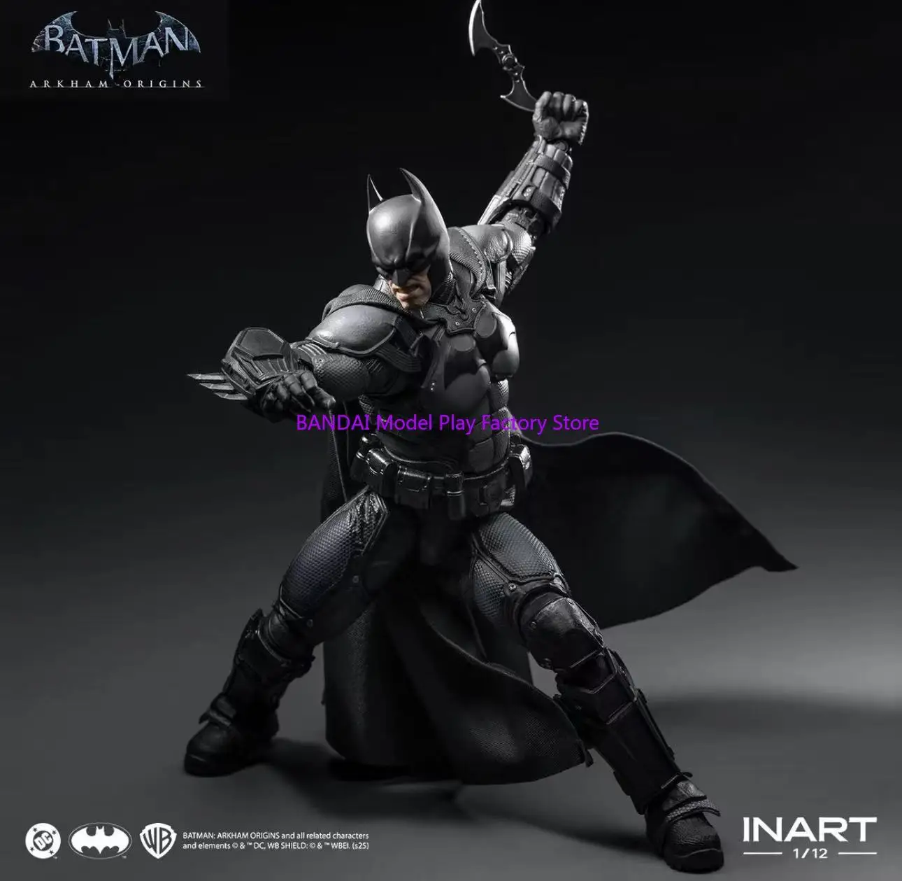 In Stock Shipping Immediately INART 《Batman: Arkham Origins》 Batman Catwoman 1/12 Action Figure Soldier Standard Edition