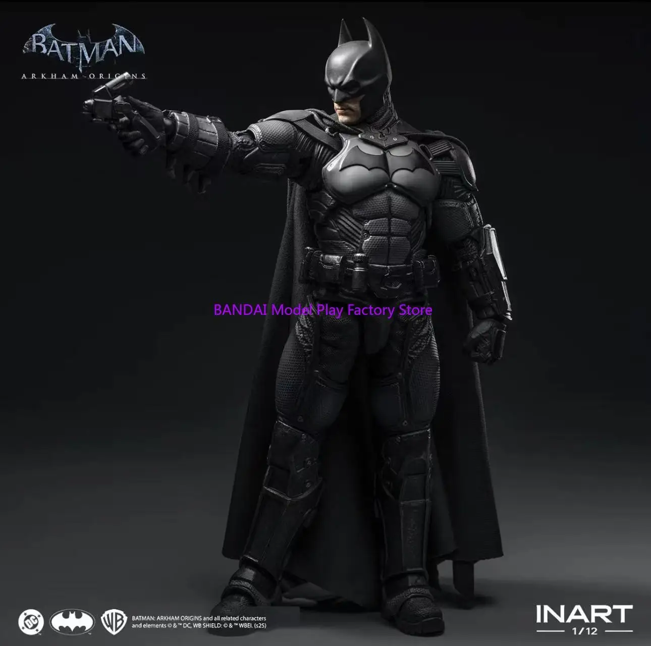In Stock Shipping Immediately INART 《Batman: Arkham Origins》 Batman Catwoman 1/12 Action Figure Soldier Standard Edition
