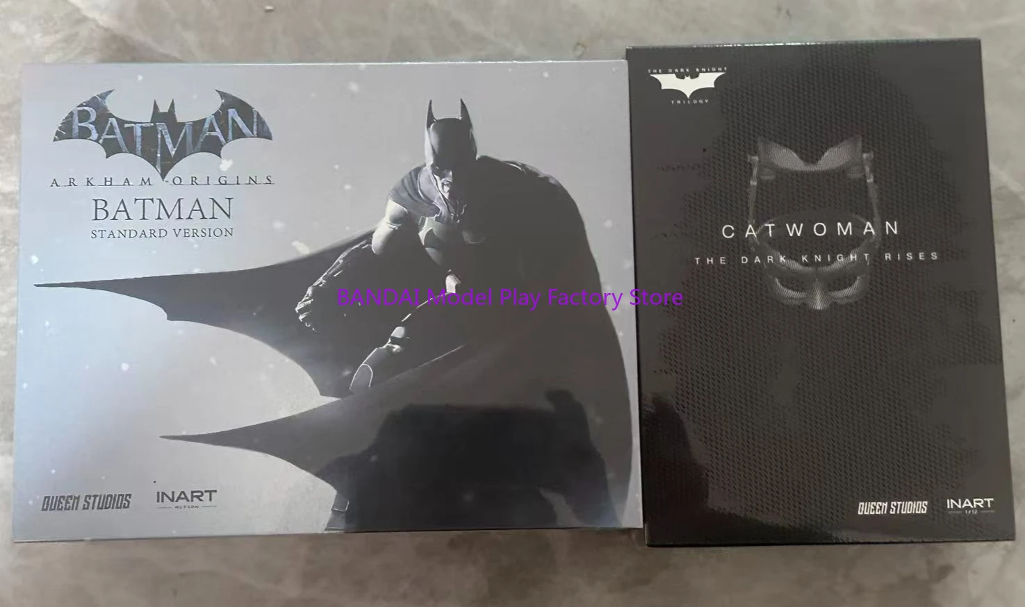 In Stock Shipping Immediately INART 《Batman: Arkham Origins》 Batman Catwoman 1/12 Action Figure Soldier Standard Edition
