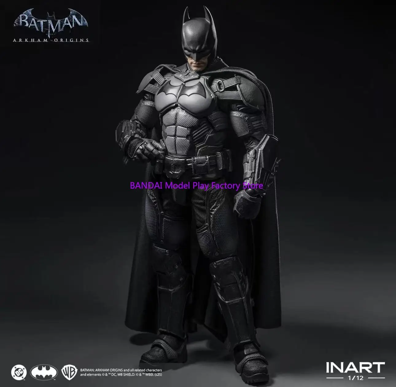 In Stock Shipping Immediately INART 《Batman: Arkham Origins》 Batman Catwoman 1/12 Action Figure Soldier Standard Edition