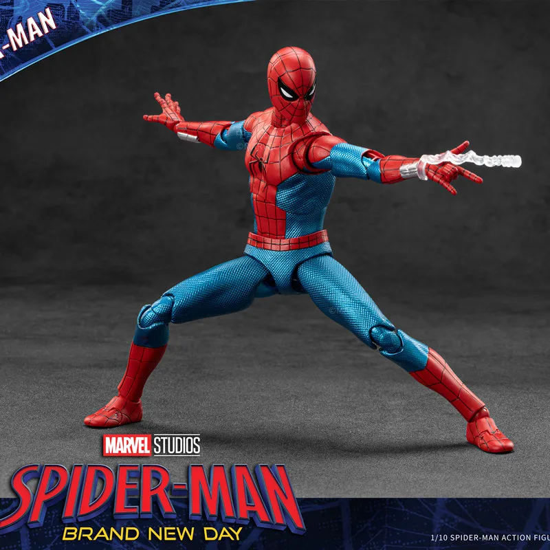 ZD Toy Spider-Man Brand New Day Spider Man PS4 Peter Parker Gold Black Red Iron Spider Hobie Brown Action Figure Toys Model Gift