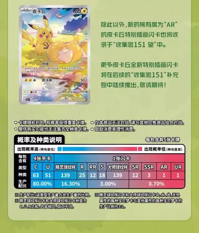 In Stock Pkm Card Collect 151 Slim Fat Booster Box Simplified Chinese Ptcg Card Collection Christmas Toys Gifts