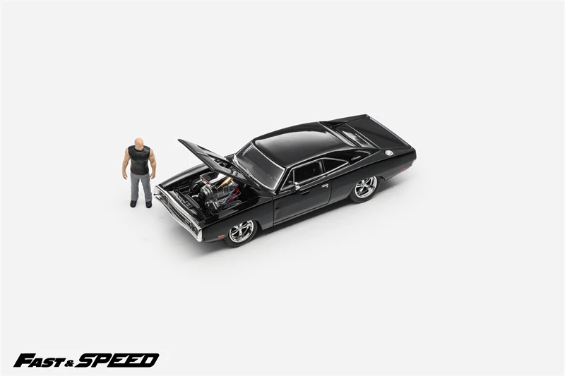 PreSale Fast Speed FS 1:64 Fast and Furious Charger R/T Die-Cast Car Model Miniature Gifts