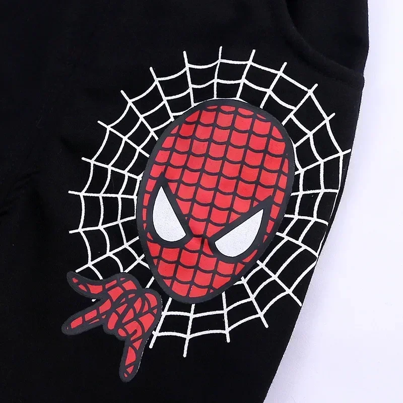 Movie Peripheral Marvels Superhero 3pcs/set Costume Autumn Sleeveless Hooded Vest T-shirt Pant Tracksuit Outfits Birthday Gift