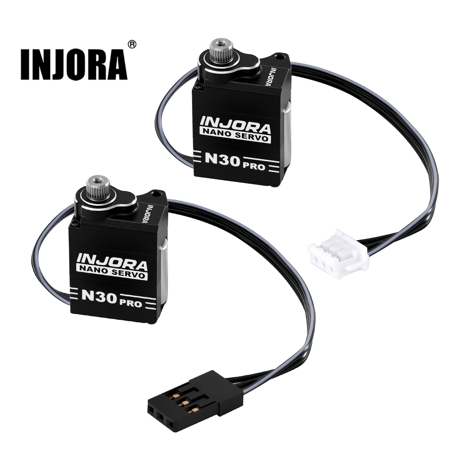 INJORA High Torque N30 PRO NANO Servo with Servo Saver for 1/30 Axial SCX30 (JR/ZH1.5)