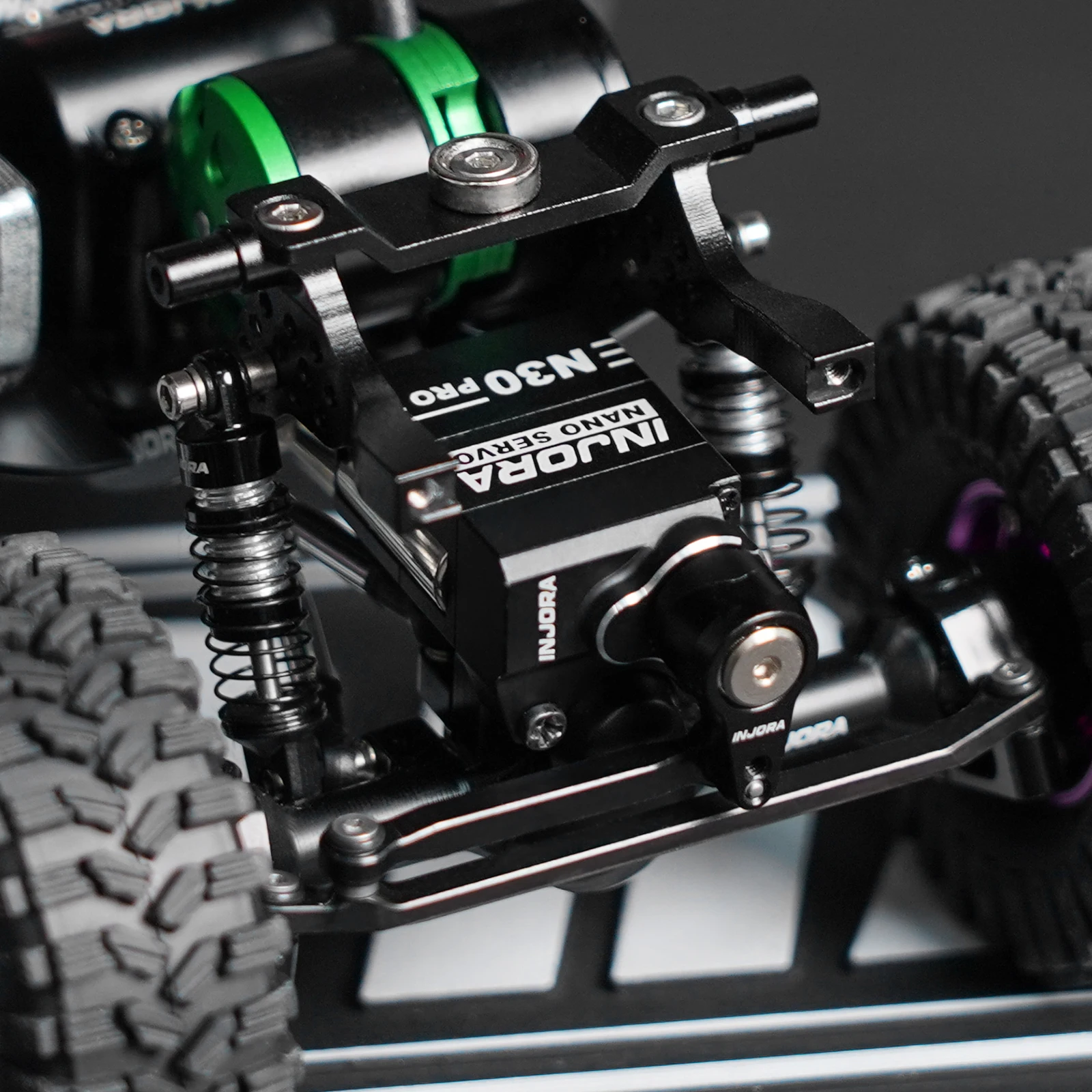 INJORA High Torque N30 PRO NANO Servo with Servo Saver for 1/30 Axial SCX30 (JR/ZH1.5)