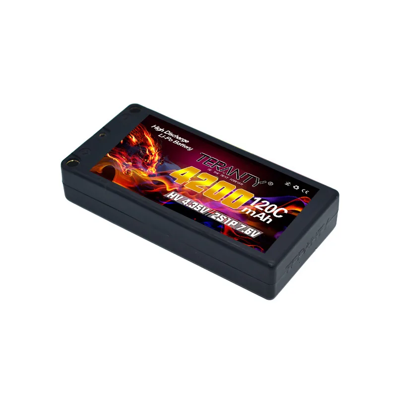 Original TERANTY 2S 7.6V 4200mAh 120C/240C Drift Big Foot Remote Control Racing Model Car Tank Toy Hard Shell Lipo Battery