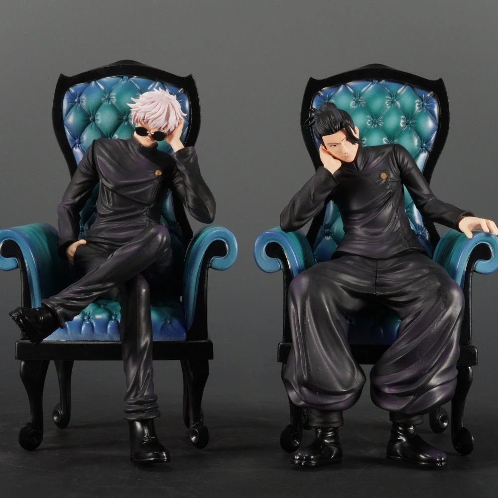 24cm/9.45in Anime Jujutsu Kaisen Figure Geto Suguru/Gojo Satoru Action Figures Pvc Statue Collection Model Toys Gifts