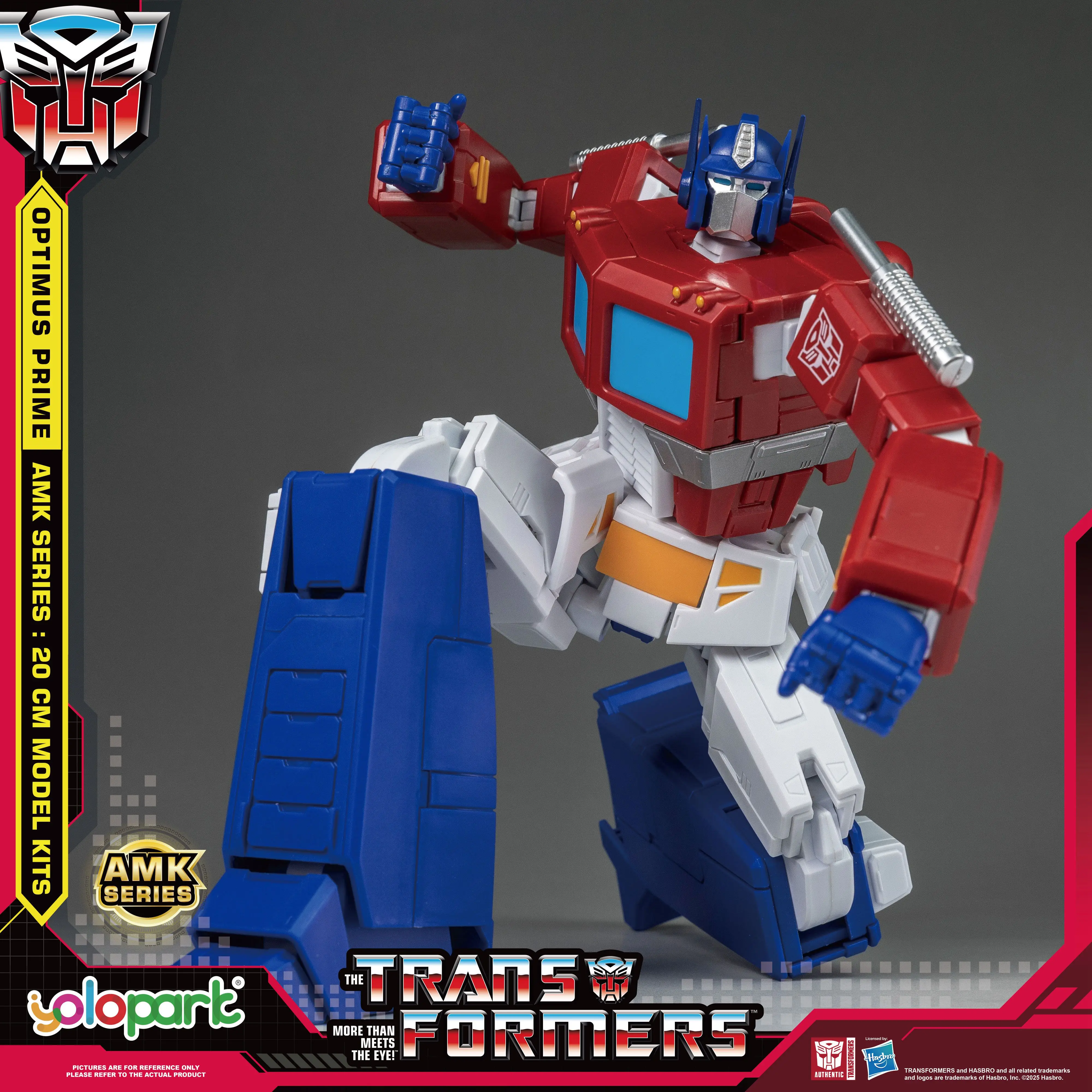 YOLOPARK TRANSFORMERS GENERATION ONE: AMK Series 19cm Starscream Figures Toy Model Kit Gift For Boy Adults