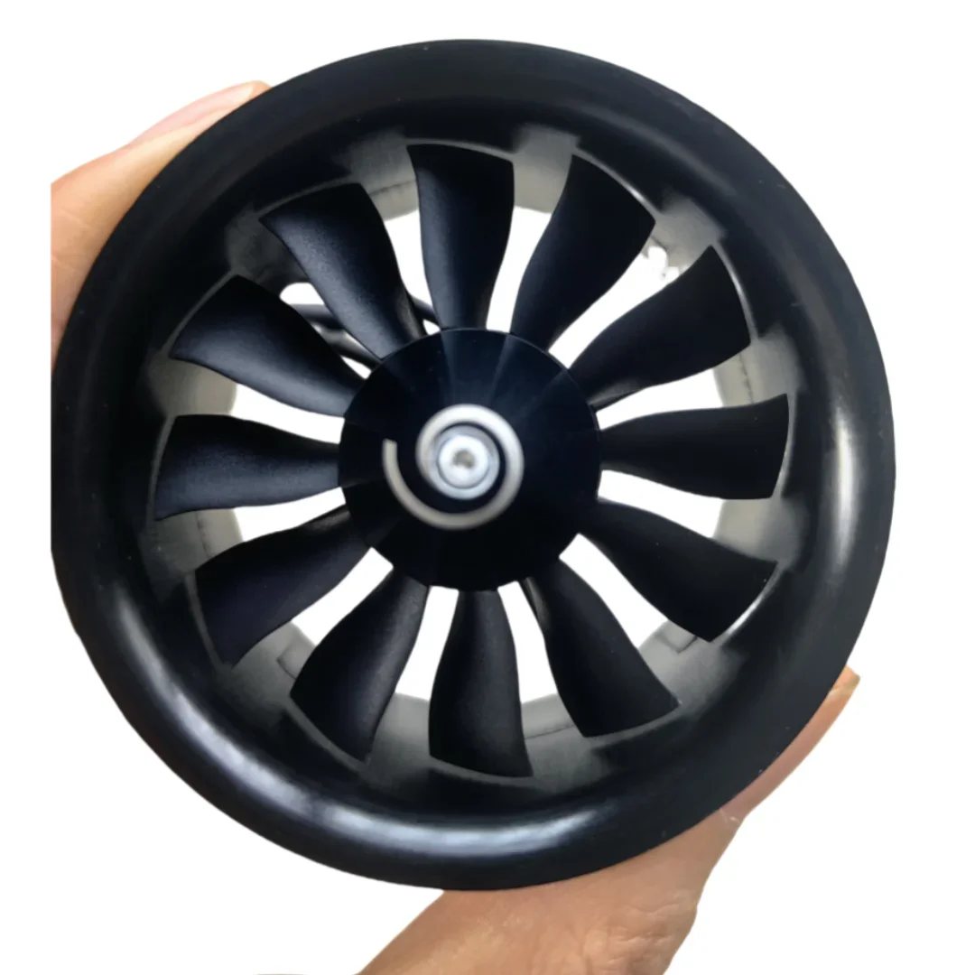 XFly 2627-KV4600 4S EDF Power System 50mm 12-Blades Ducted Fan Galaxy X5 Brushless Outrunner Motor for Rc Jet Aircraft