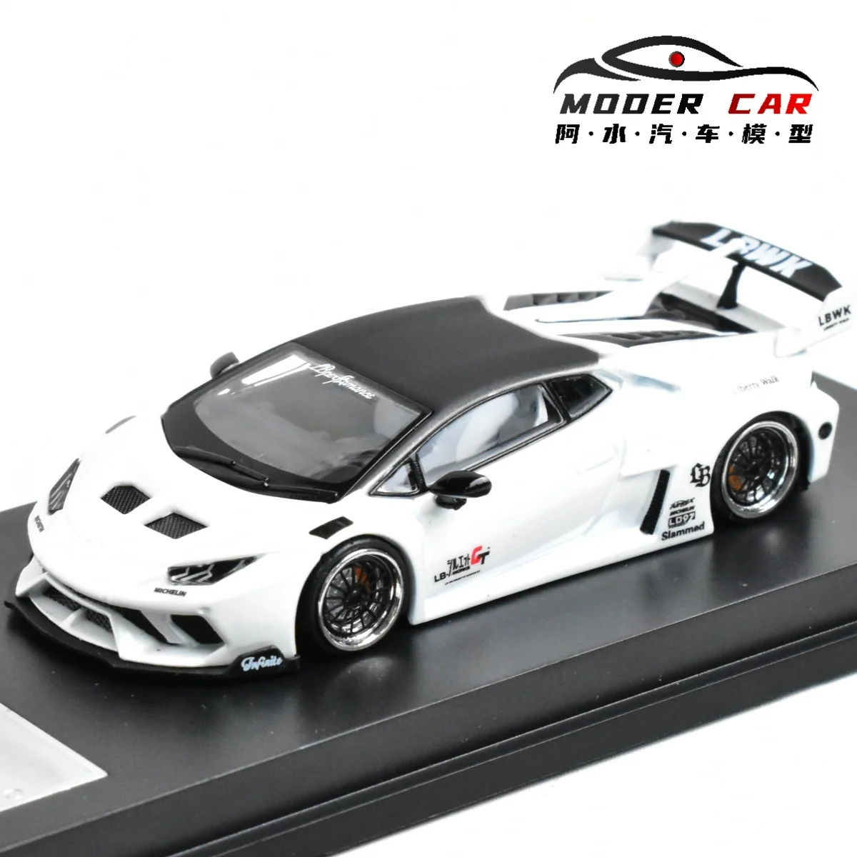 MJ 1:64 LP610 Giftable GT Huracan Souvenir Diecast Model Car