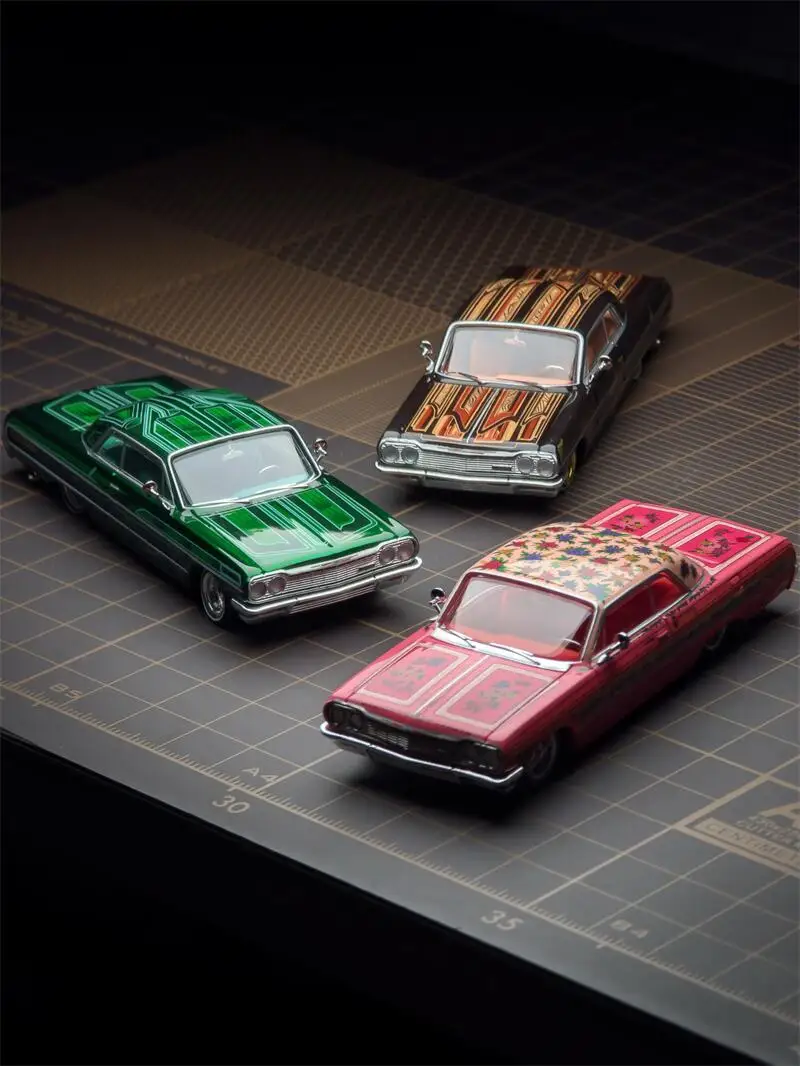 97m 1:64 1964 Impala LowRider Gypsy Rose / ARCHDEMON Diecast Model Car