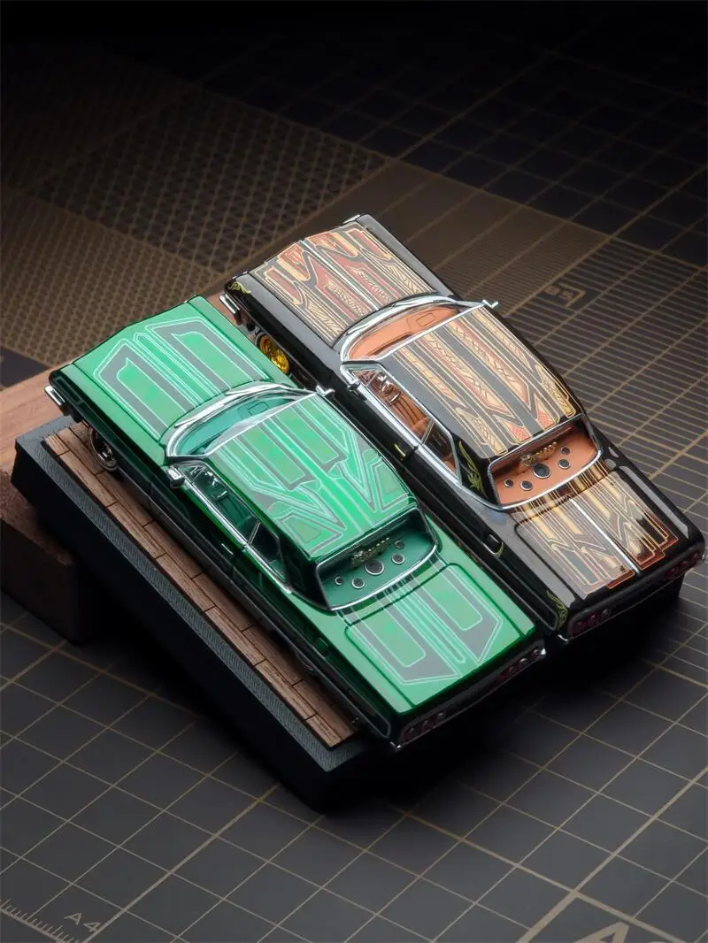 97m 1:64 1964 Impala LowRider Gypsy Rose / ARCHDEMON Diecast Model Car