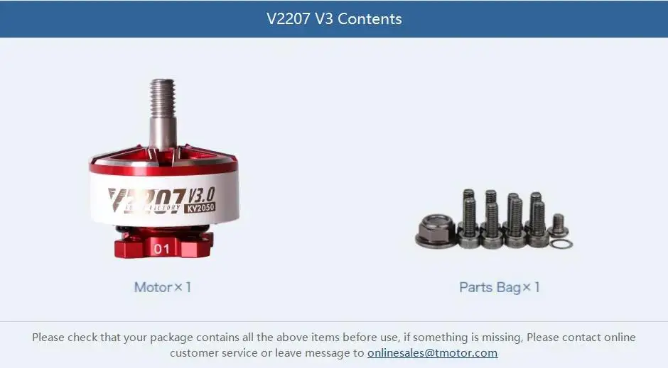 T-Hobby Velox V2207 /V2306 V3 1500kv 8S / 1750KV 1950KV 5-6S / 2550KV 4S Brushless Motor For FPV Drone Quadcopter Freestyle RC