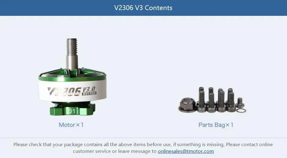 T-Hobby Velox V2207 /V2306 V3 1500kv 8S / 1750KV 1950KV 5-6S / 2550KV 4S Brushless Motor For FPV Drone Quadcopter Freestyle RC