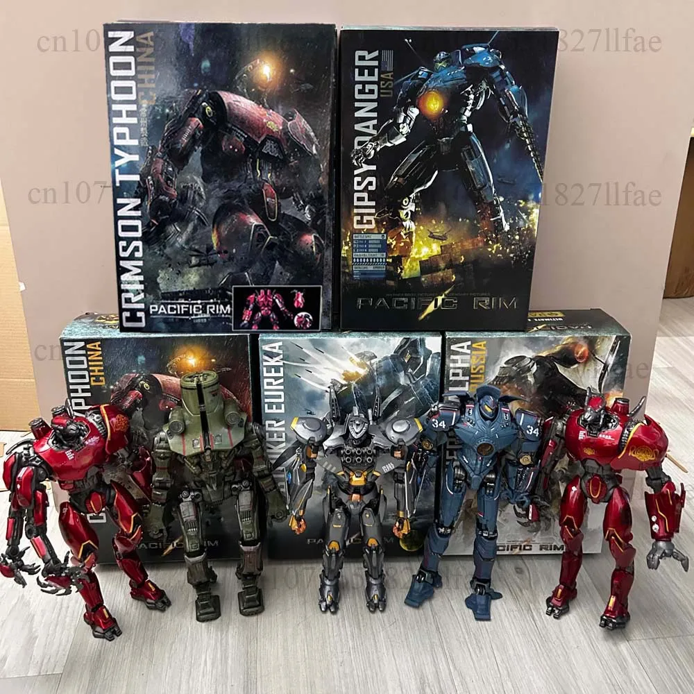 Figure Pacific Rim Figure LED Red Tramp Japanese Mecha Gipsy Danger Obsidian Fury The Eureka Raiders Armour Room Decor Gift