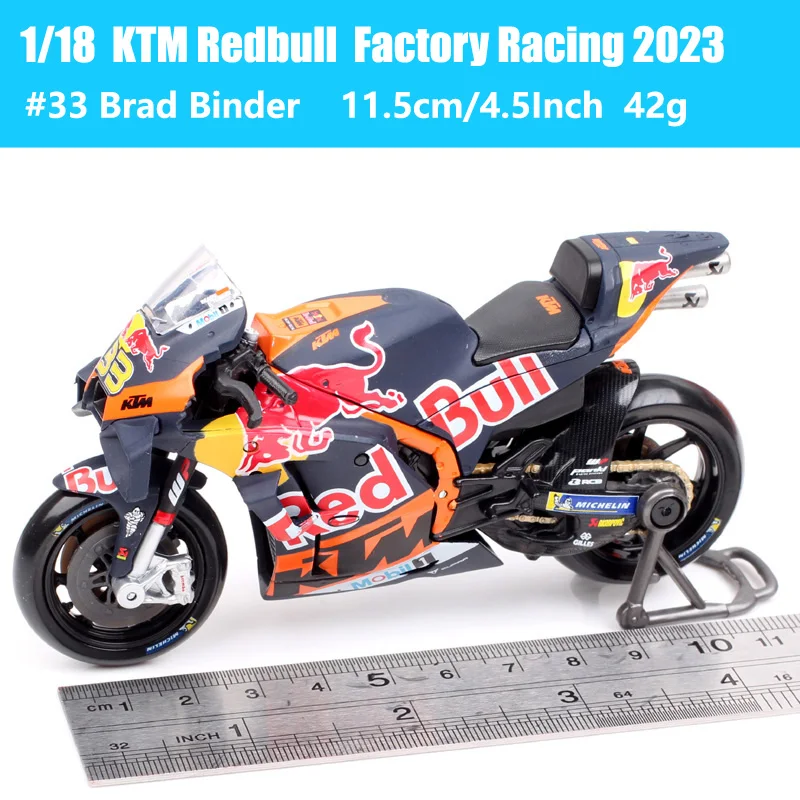 1/18 Maisto KTM RC16 Redbull Ducati GP21 GP22 GP23 GASGAS Honda RC213V Repsol Yamaha YZR-M1GP Racing Motorcycle Model Bike Moto