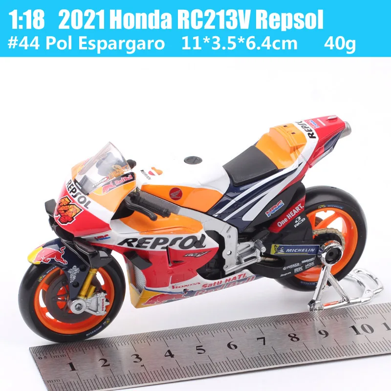 1/18 Maisto KTM RC16 Redbull Ducati GP21 GP22 GP23 GASGAS Honda RC213V Repsol Yamaha YZR-M1GP Racing Motorcycle Model Bike Moto