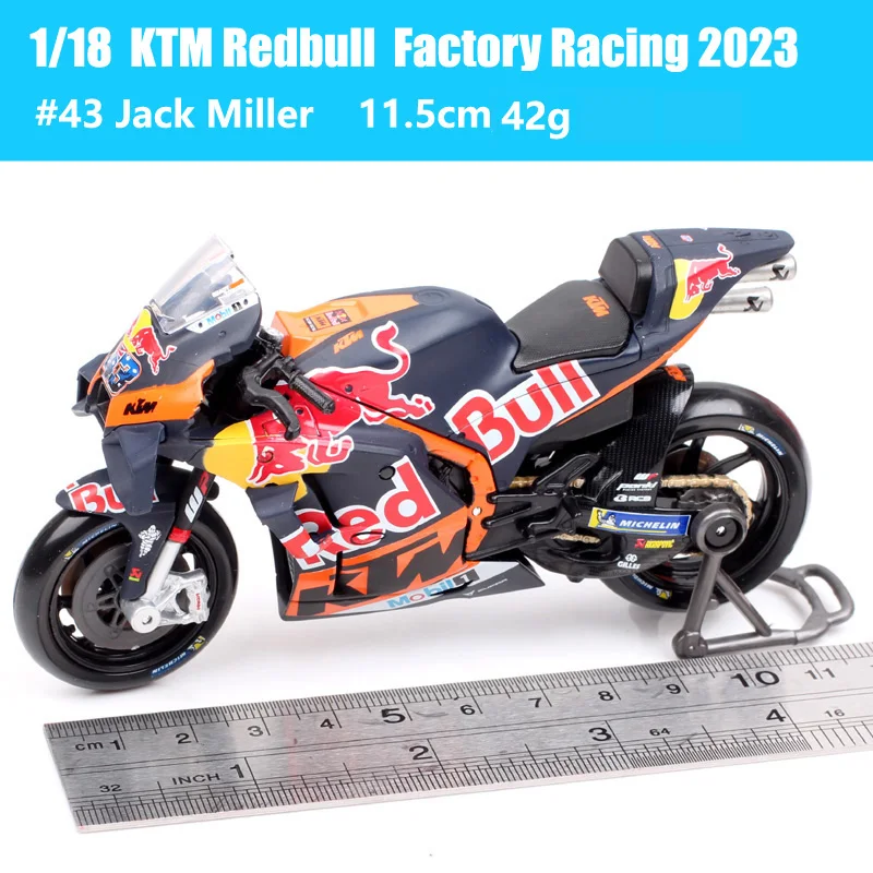 1/18 Maisto KTM RC16 Redbull Ducati GP21 GP22 GP23 GASGAS Honda RC213V Repsol Yamaha YZR-M1GP Racing Motorcycle Model Bike Moto
