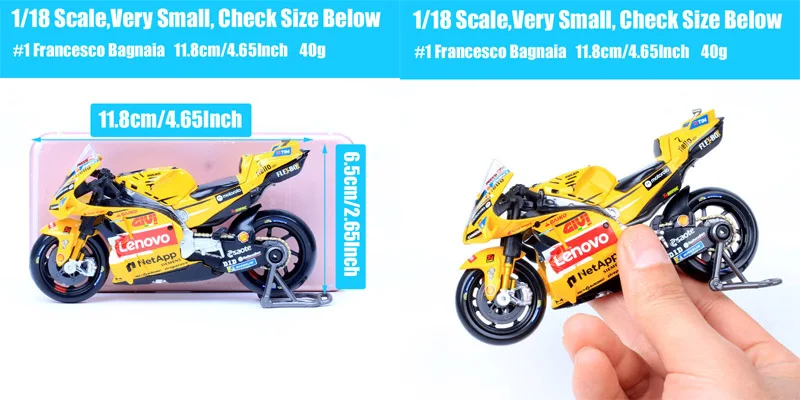 1/18 Maisto KTM RC16 Redbull Ducati GP21 GP22 GP23 GASGAS Honda RC213V Repsol Yamaha YZR-M1GP Racing Motorcycle Model Bike Moto
