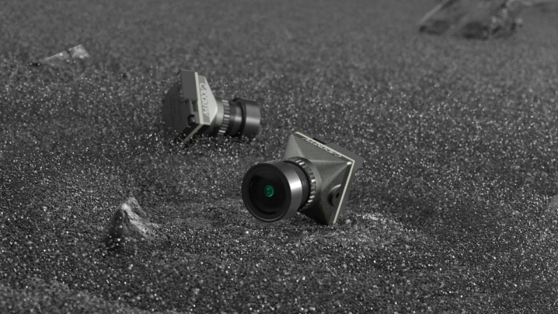 CADDXFPV Ratel Pro Analog Camera 1500TVL 9.5g Super WDR 4.5V-27V NTSC/PAL CMOS FPV Starlight Night Vision Blacklight Camera