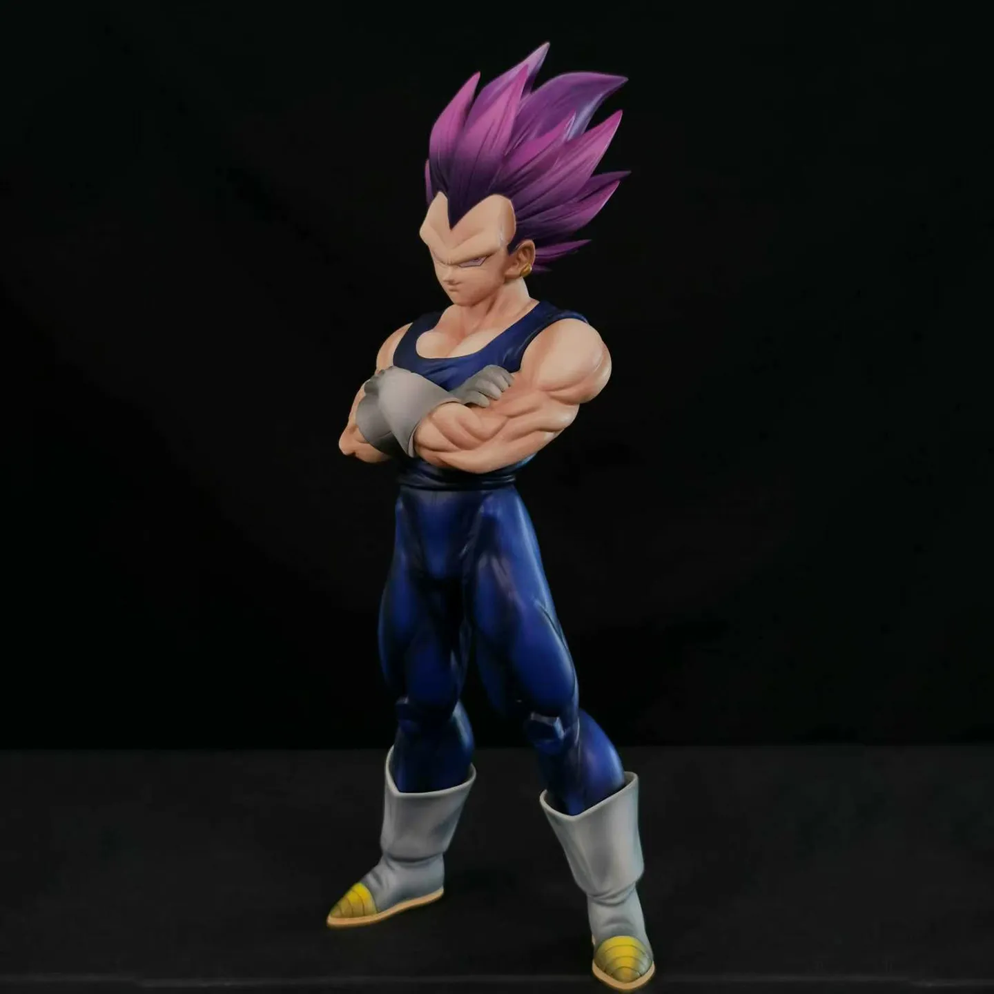 Dragon Ball Ultra Ego Vegeta Action Figure Purple Hair Collectible Statue Desktop Ornament Case Decoration For Anime Collectors