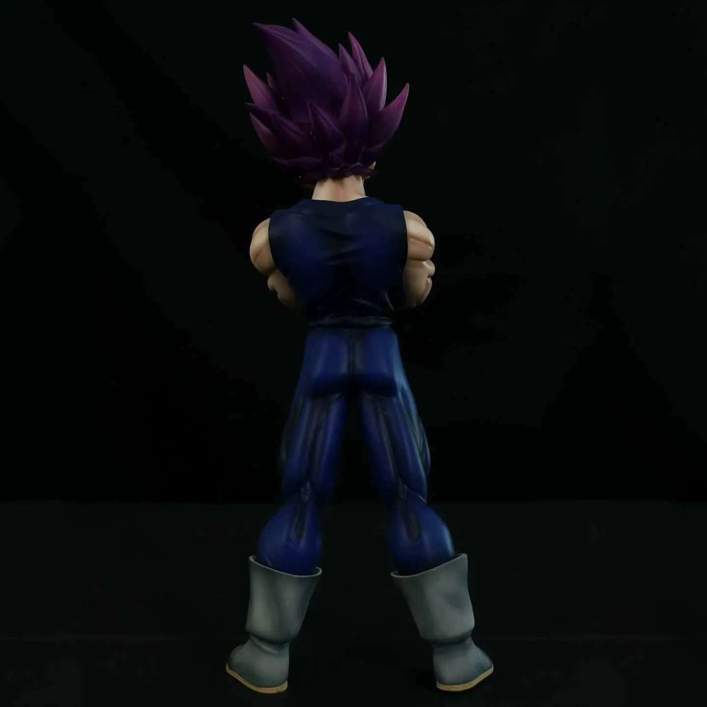 Dragon Ball Ultra Ego Vegeta Action Figure Purple Hair Collectible Statue Desktop Ornament Case Decoration For Anime Collectors