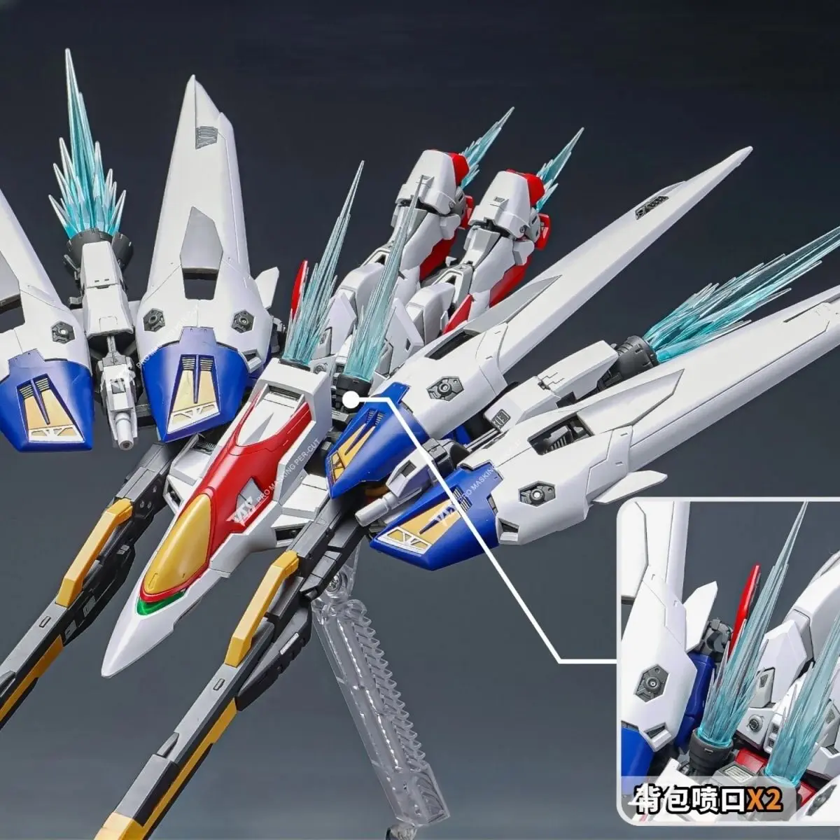 RG 1/144 JM Wing Zero Mecha Assembly Model Kit with Water Slide Decals Bracket Luminous Effect Parts Hobby Collectible Toy Gift