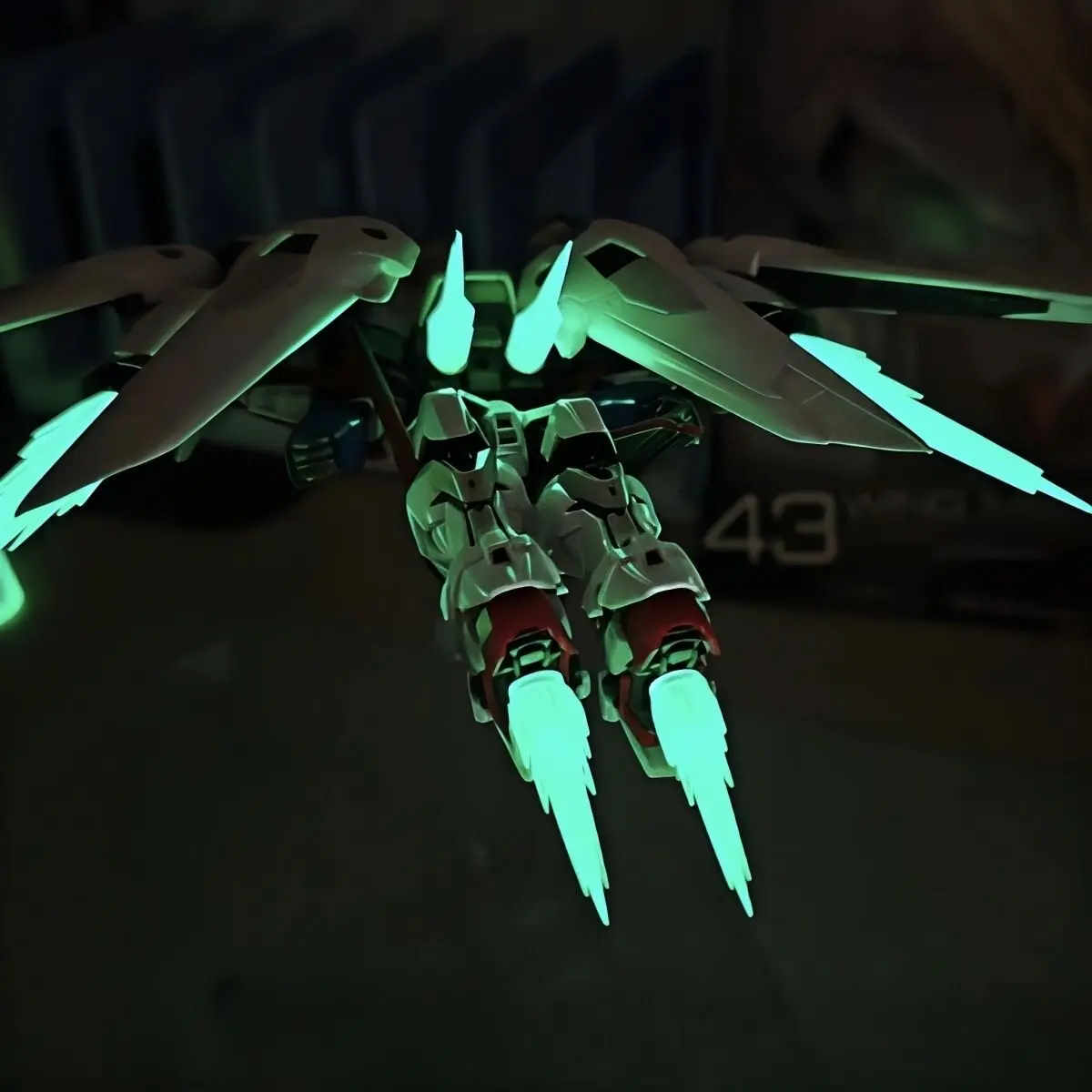 RG 1/144 JM Wing Zero Mecha Assembly Model Kit with Water Slide Decals Bracket Luminous Effect Parts Hobby Collectible Toy Gift