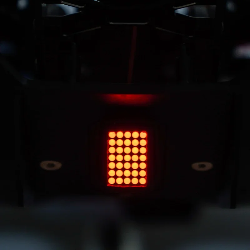 LED Pilot Light Taillight Modification Upgrade for 1/7 ARRMA FELONY INFRACTION LIMITLESS F1 V2 Car Truck Parts