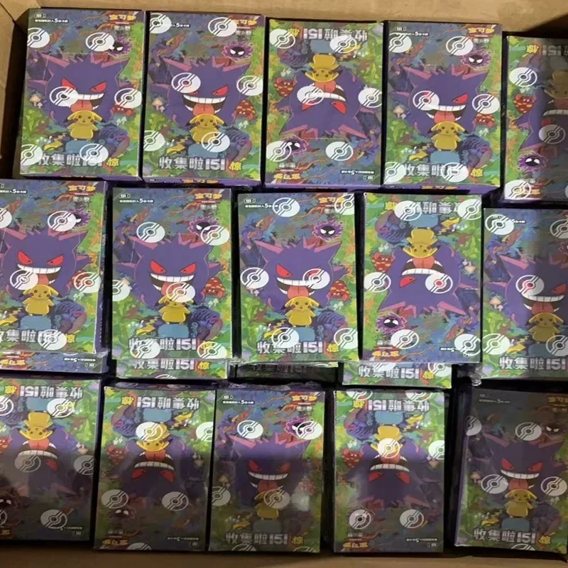 Hot Original PokéMon SV Series 17.5 Eevee Booster Pack Gem Pack Series M5 M6 Series Card Ponyta Gengar Collectible Game Card Toy