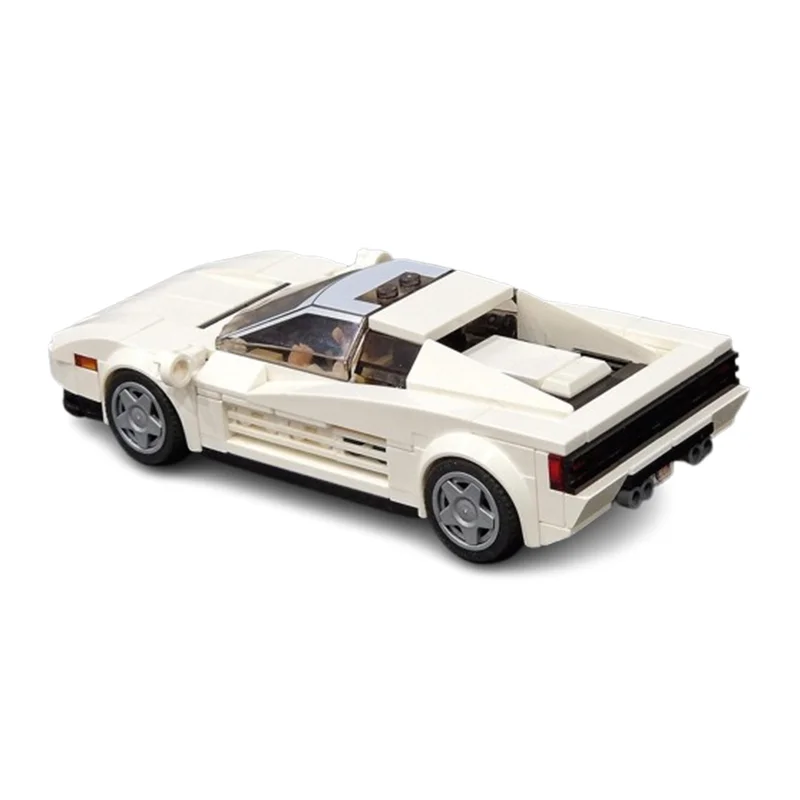 310PCS Car Model Building Block Set, Eight-Block Car, City Road F40, DIY Creative Children's Building Block Gift