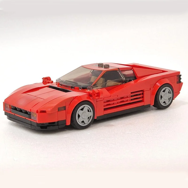 310PCS Car Model Building Block Set, Eight-Block Car, City Road F40, DIY Creative Children's Building Block Gift