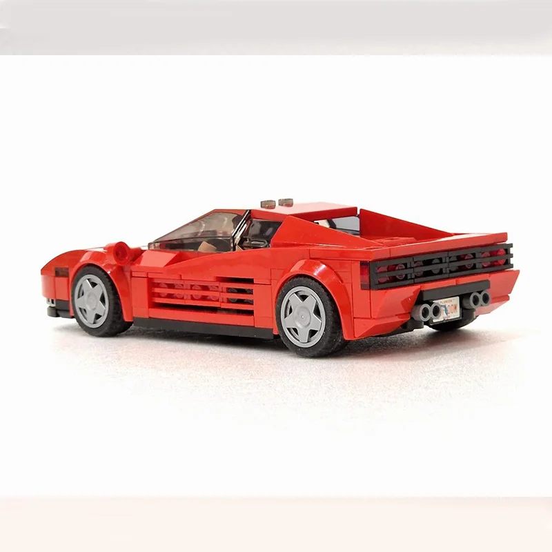 310PCS Car Model Building Block Set, Eight-Block Car, City Road F40, DIY Creative Children's Building Block Gift