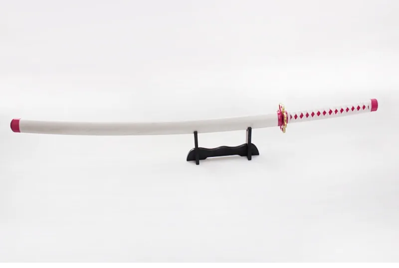 104cm Demon Slayer Shinobu Katana Kimetsu No Yaiba Tanjirou Cosplay Schwert Ninja Knife Real Japanese Samurai Sword Toy Gift