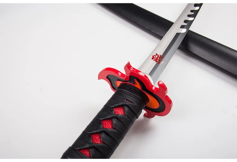 104cm Demon Slayer Shinobu Katana Kimetsu No Yaiba Tanjirou Cosplay Schwert Ninja Knife Real Japanese Samurai Sword Toy Gift