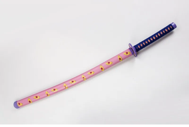 104cm Demon Slayer Shinobu Katana Kimetsu No Yaiba Tanjirou Cosplay Schwert Ninja Knife Real Japanese Samurai Sword Toy Gift
