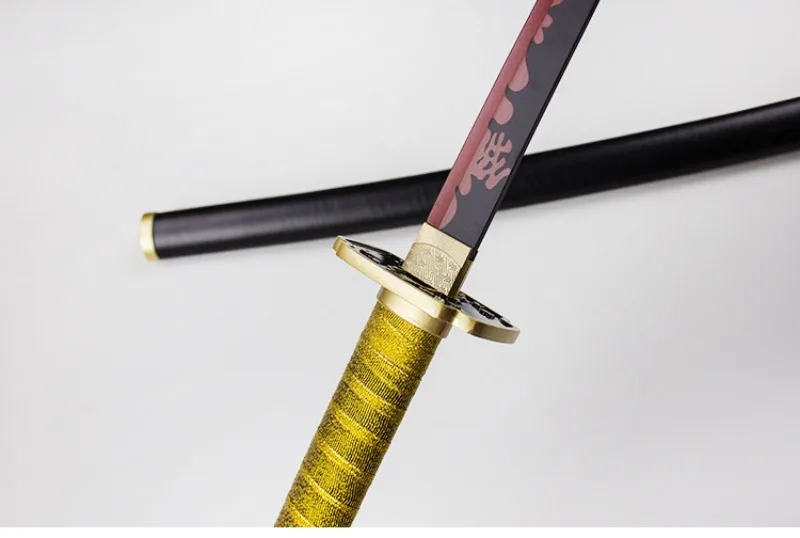 104cm Demon Slayer Shinobu Katana Kimetsu No Yaiba Tanjirou Cosplay Schwert Ninja Knife Real Japanese Samurai Sword Toy Gift