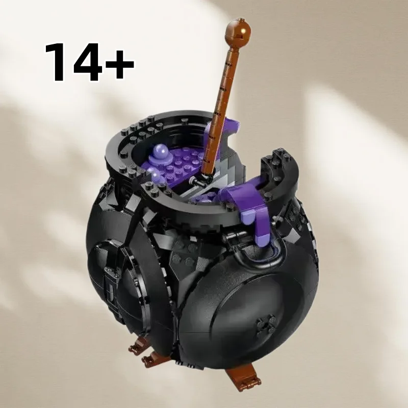 652pcs Secret Potions Classroom Building Blocks Cauldron Moc Sets Creative Model Bricks Toys For Fans Birthday Christmas Gifts