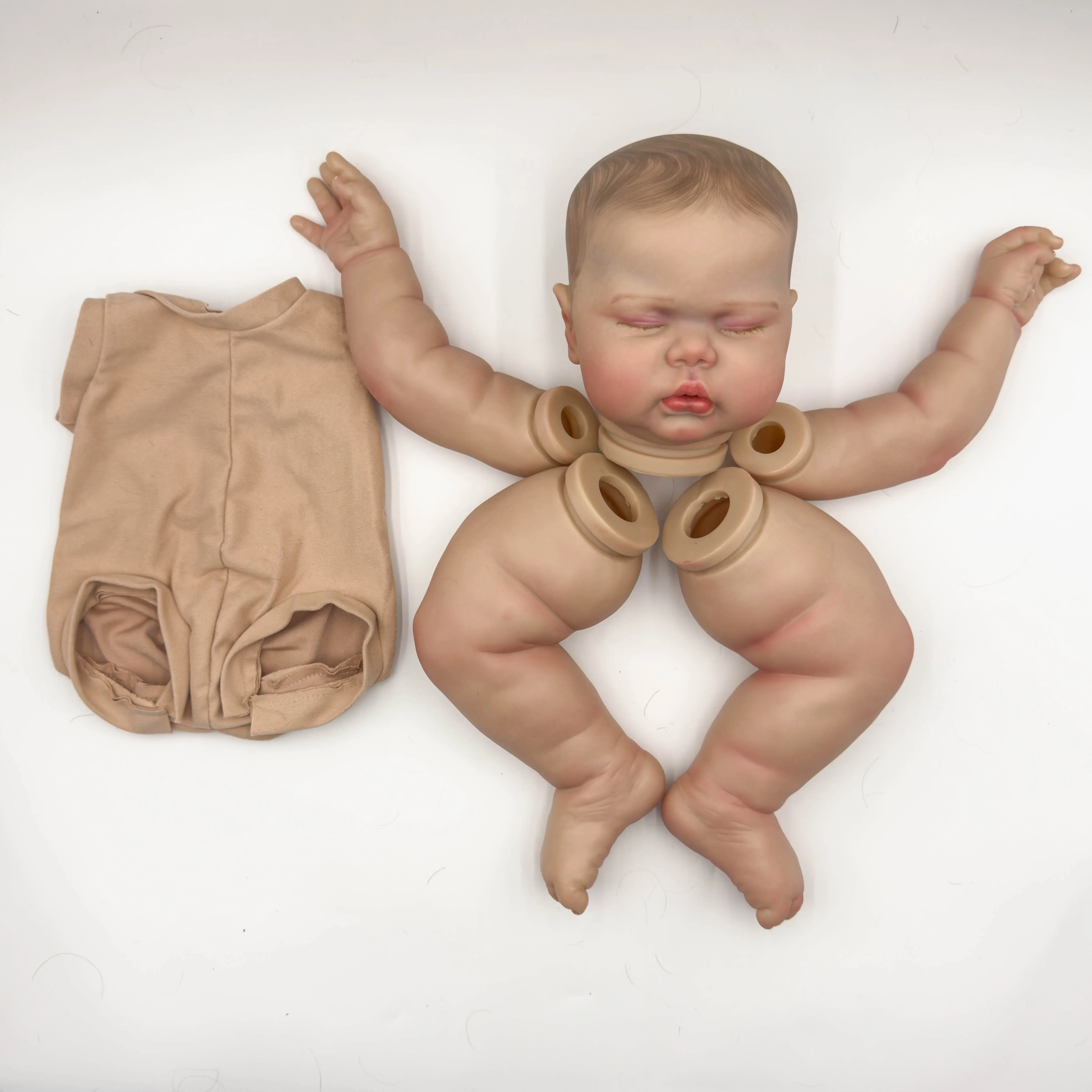 NPK 24-inch Finished Painted Doll Kit - Pickle Cute Pre-Painted Doll Parts Ideal Birthday & Christmas Gifts